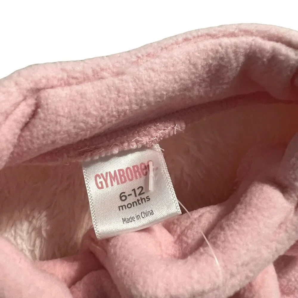 NEW Gymboree 6-12m Pink Fuzzy Jacket
